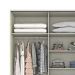 Guarda-Roupa Casal Predileto 2 Portas 3 Gavetas Areia