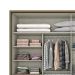 Guarda-Roupa Casal com Espelho Dallas 2 Portas 6 Gavetas Duna e Off White