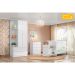 Guarda-Roupa Infantil Amarelinha 2 Portas 2 Gavetas Branco