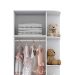Guarda-Roupa Infantil Amarelinha 2 Portas 2 Gavetas Branco