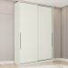 Guarda Roupa Modulado 2 Portas 241x159 cm Seletto Areia Henn