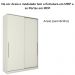 Guarda Roupa Modulado 2 Portas 241x159 cm Seletto Areia Henn