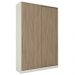 Guarda Roupa Modulado 2 Portas 241x159 cm Seletto Areia Jequitiba Henn