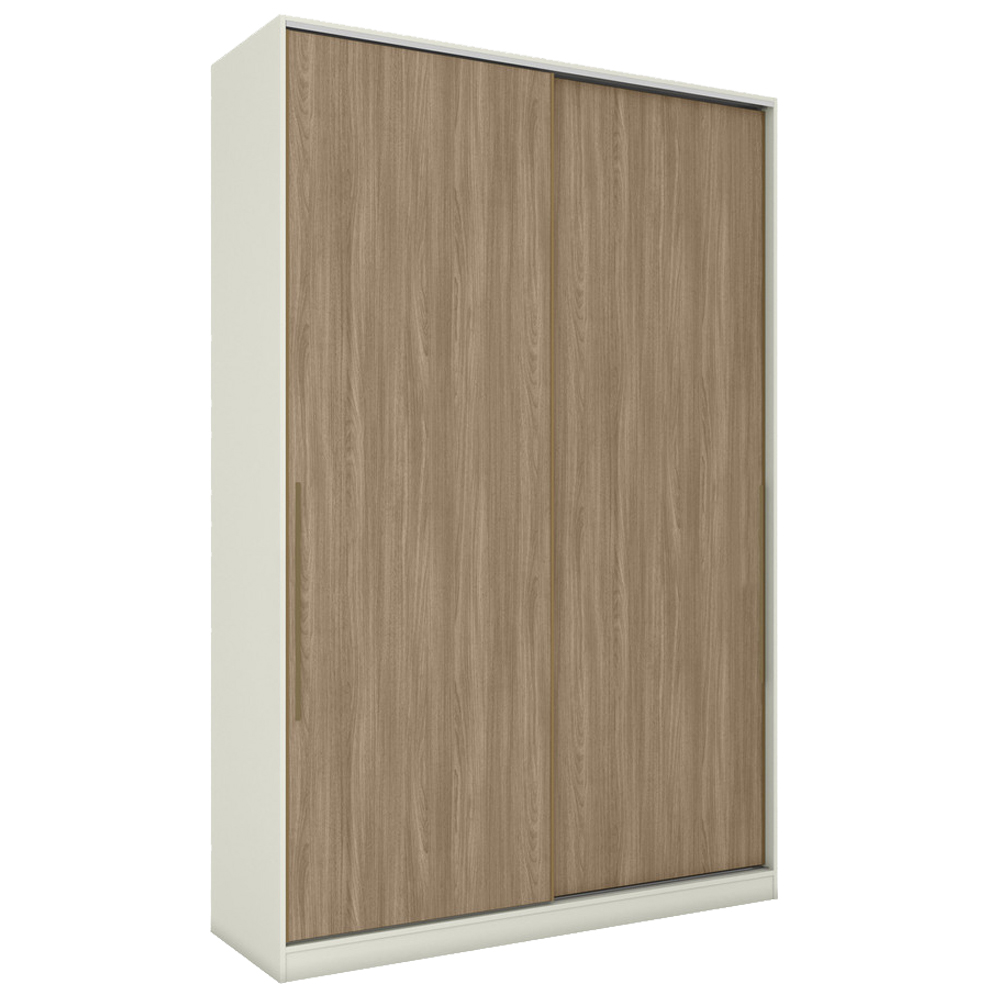 Guarda Roupa Modulado 2 Portas 241x159 cm Seletto Areia Jequitiba Henn