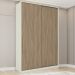 Guarda Roupa Modulado 2 Portas 241x159 cm Seletto Areia Jequitiba Henn