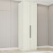 Guarda Roupa Modulado 2 Portas 241x80 cm Seletto Areia Henn