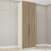 Guarda Roupa Modulado 2 Portas 241x80 cm Seletto Areia Jequitiba Henn