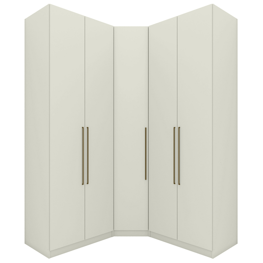 Guarda Roupa Modulado 3 Pecas Seletto Areia Henn