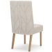 Kit 2 Cadeiras Sala De Jantar Eloa Suede Linho Henn