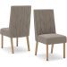 Kit 2 Cadeiras Sala De Jantar Eloa Suede Marrom Amendoa Henn