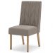 Kit 2 Cadeiras Sala De Jantar Eloa Suede Marrom Amendoa Henn