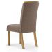 Kit 2 Cadeiras Sala De Jantar Malu Suede Marrom Amendoa Henn