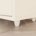 Mesa De Cabeceira 2 Gavetas 48 cm Campeche Off White Henn
