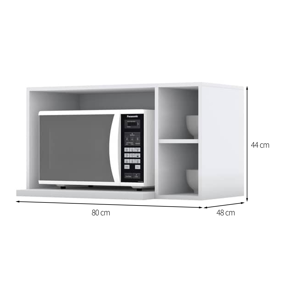 Nicho para Micro-ondas Nova York Branco
