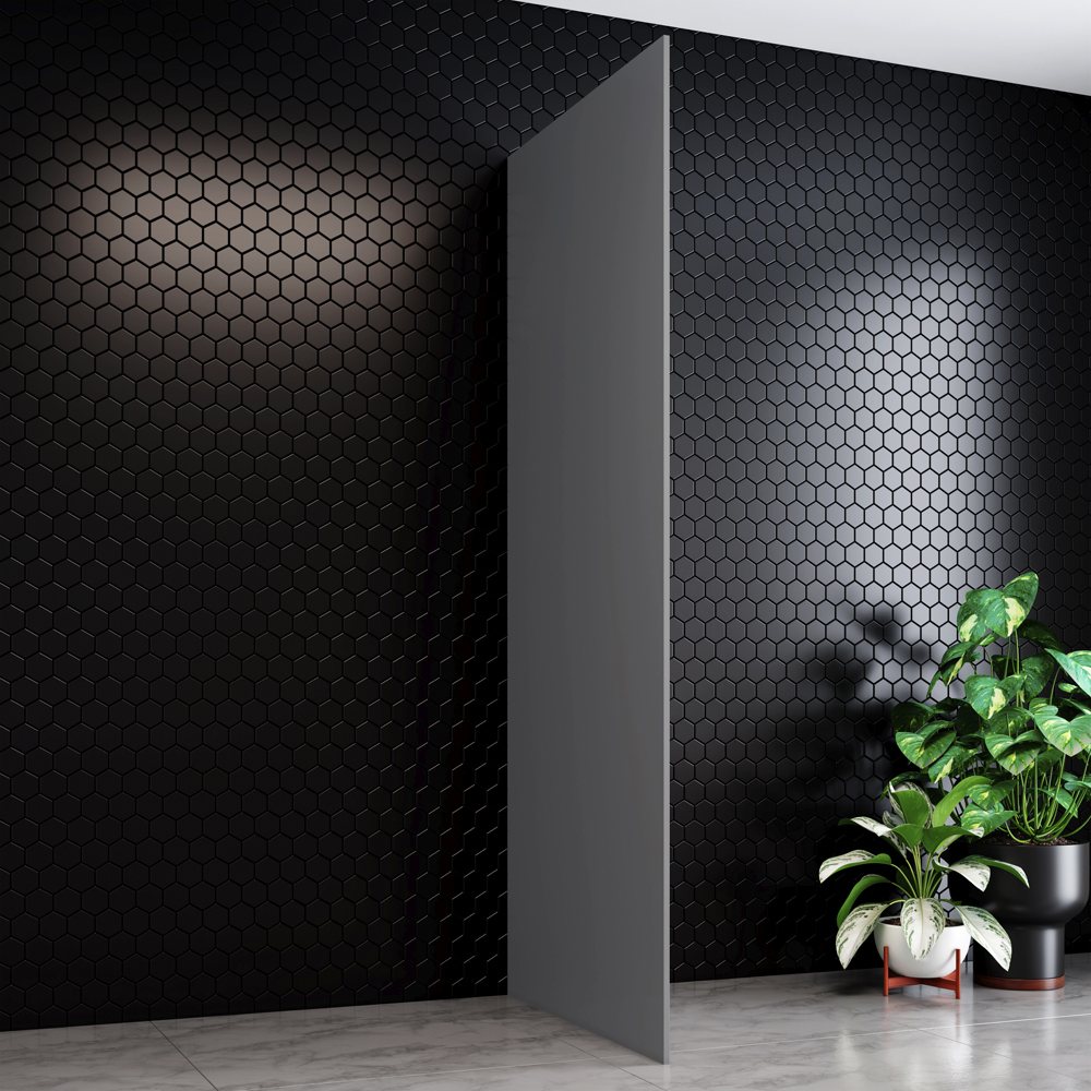Painel Fechamento Lateral 240x100 cm O467 Americana Cinza Henn