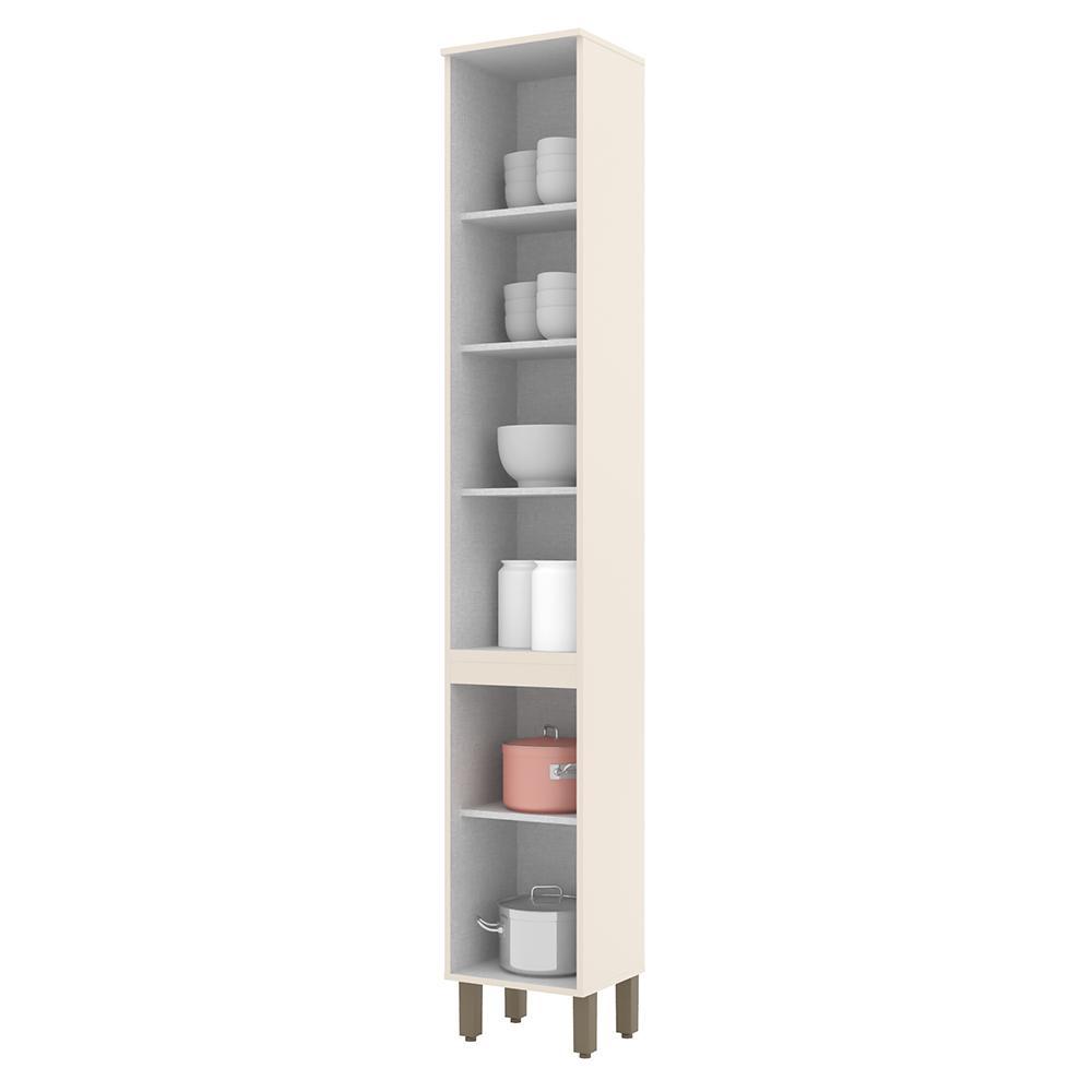 Paneleiro 2 Portas Connect Off White - Móveis Henn