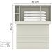 Ponte Casal Modulado 3 Portas 185x145 cm Seletto Areia Jequitiba Henn