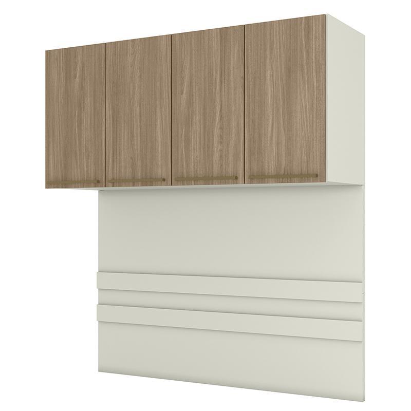 Ponte Casal Modulado Seletto 4 Portas Areia/Jequitibá - Móveis Henn
