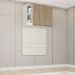 Ponte Solteiro Modulado 2 Portas 185x104 cm Seletto Areia Jequitiba Henn