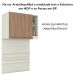 Ponte Solteiro Modulado 2 Portas 185x104 cm Seletto Areia Jequitiba Henn