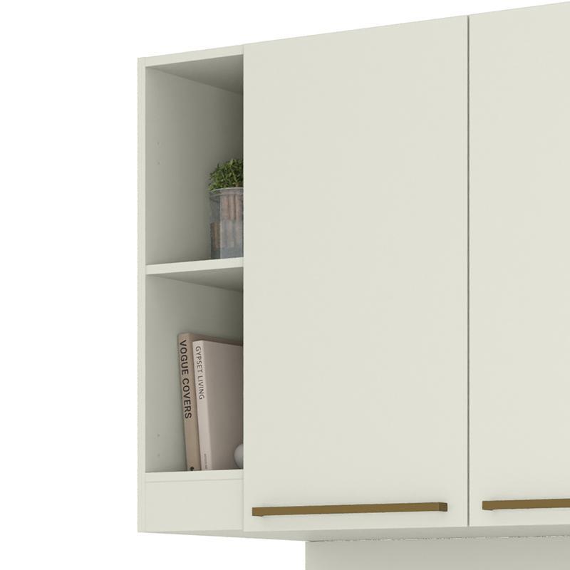 Ponte Solteiro Modulado Seletto 2 Portas Areia - Móveis Henn