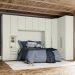Quarto Casal Modulado 10 Portas cm Seletto Areia Henn
