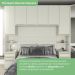 Quarto Casal Modulado Completo 6 Pecas Seletto Areia Henn