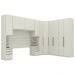 Quarto Casal Modulado Completo 7 Pecas Seletto Areia Henn