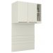 Quarto Solteiro Modulado 9 Portas Seletto Areia Henn