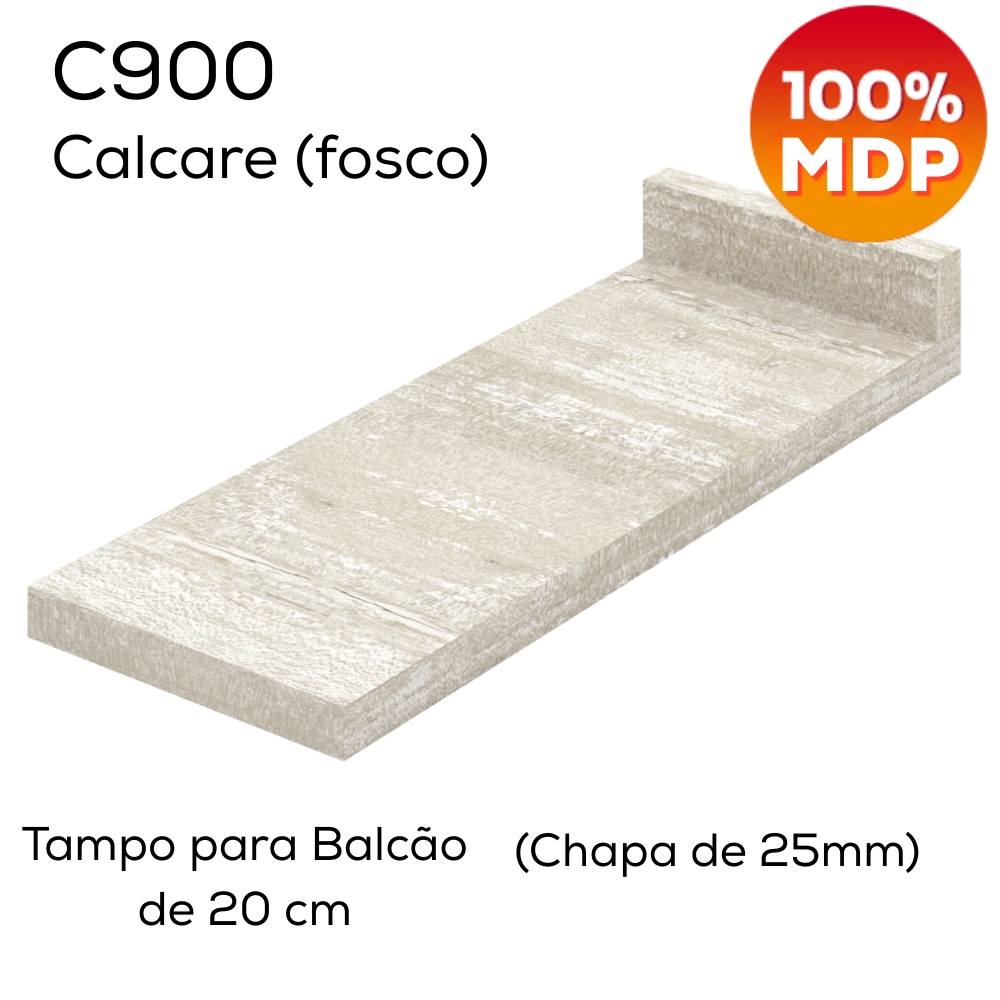 Tampo Para Balcao 20 cm C900 Americana Calcare Henn