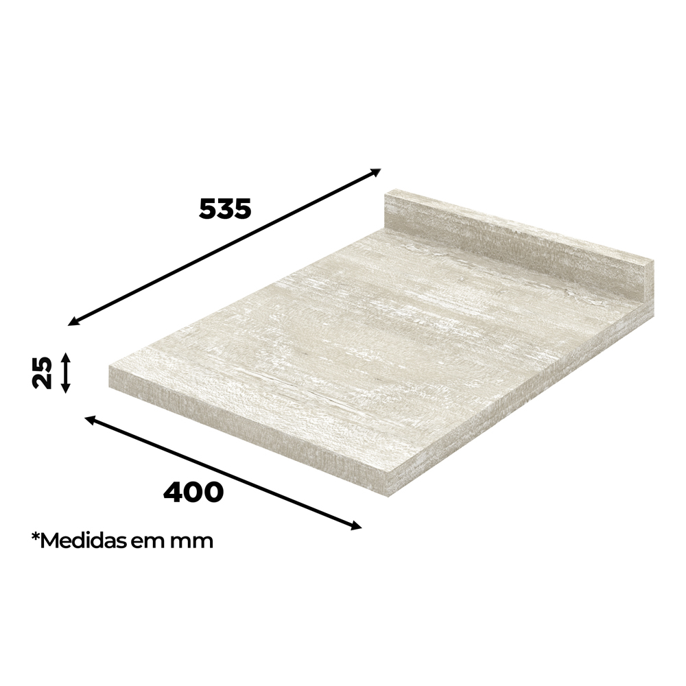 Tampo Para Balcao 40 cm C902 Americana Calcare Henn