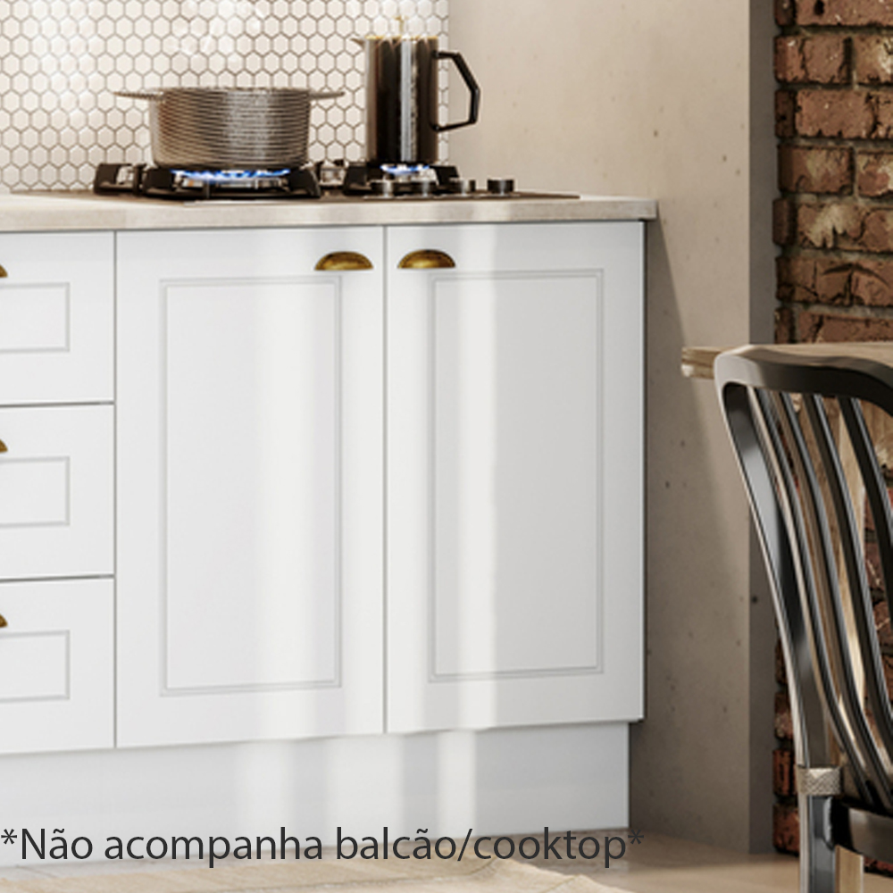 Tampo Para Balcao Cooktop 80 cm C908 Americana Calcare Henn