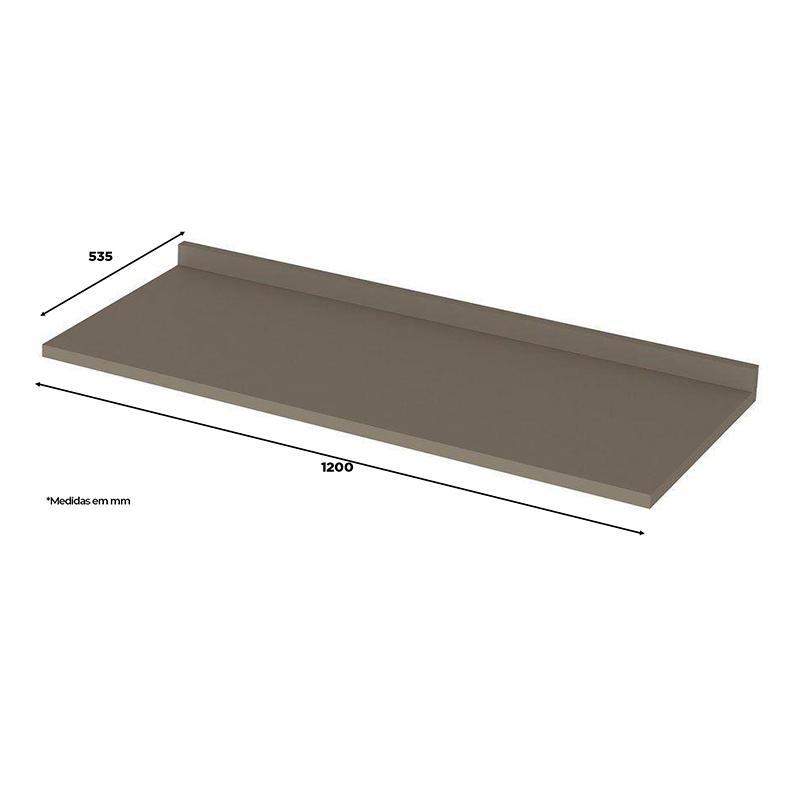 Tampo para Balcão 120cm Duna - Móveis Henn