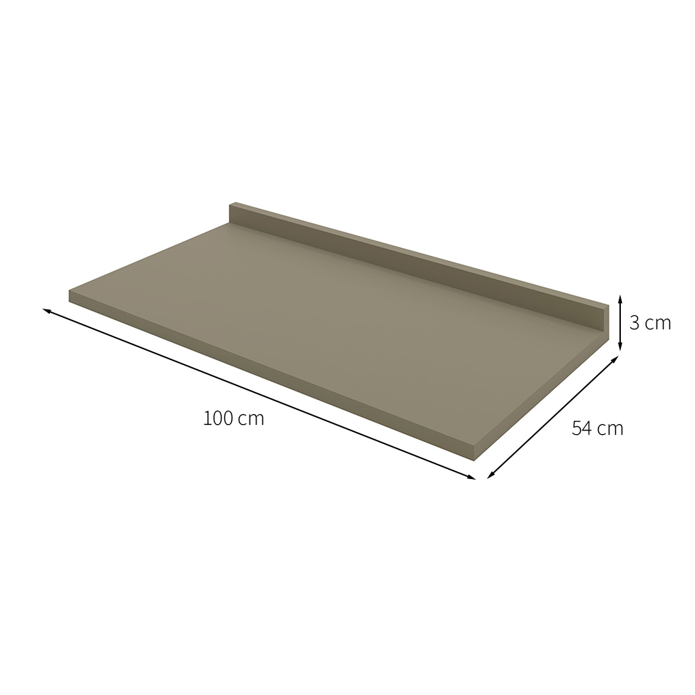 Tampo para Balcão Larissa Duna 100 cm