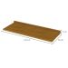 Tampo para Balcão Larissa Nature 120 cm