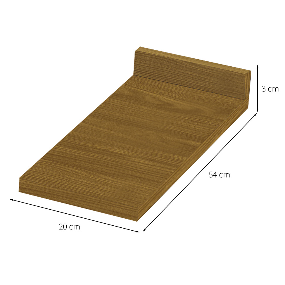Tampo para Balcão Larissa Nature 20 cm