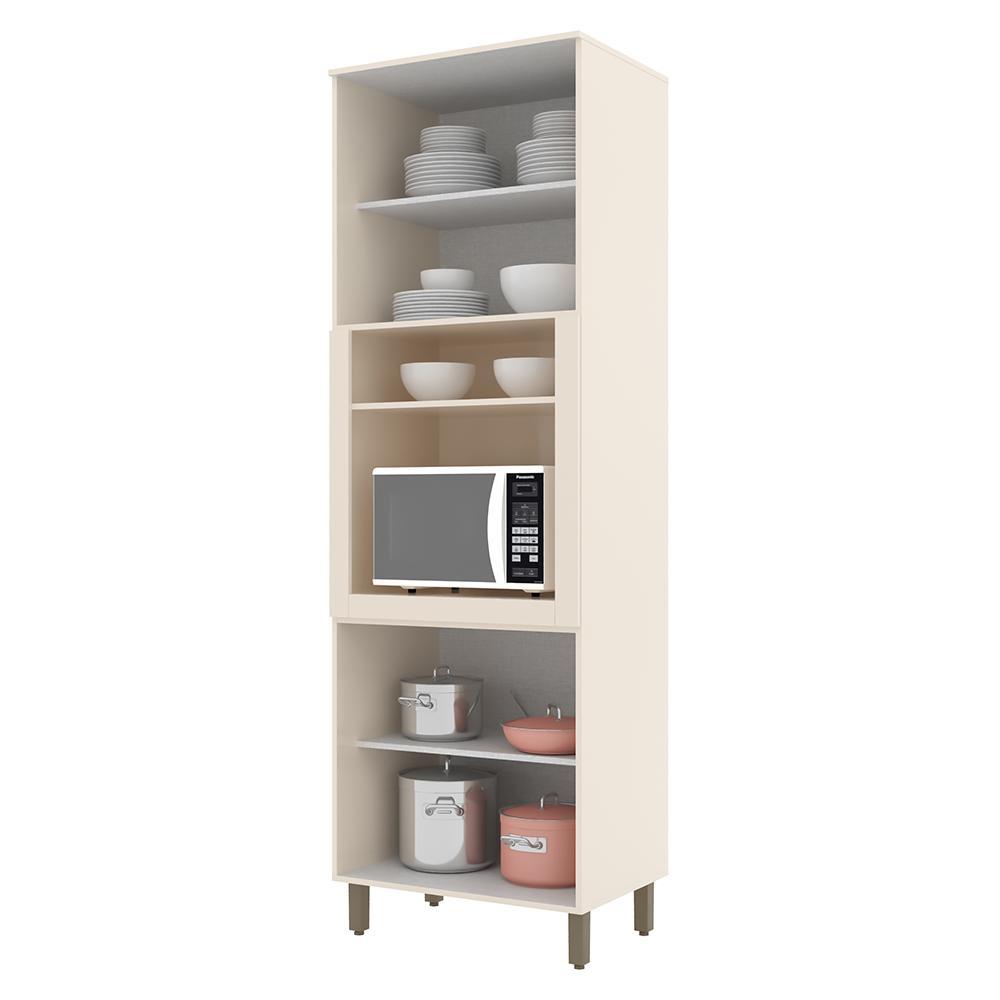 Torre Quente 1 Forno Connect Off White - Móveis Henn