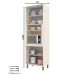 Torre Quente 1 Forno Connect Off White - Móveis Henn