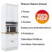 Torre Quente 2 Portas 2 Gav 72cm C350 Americana Branco Nature Henn