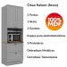 Torre Quente 2 Portas 2 Gav 72cm C350 Americana Cinza Nature Henn