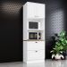 Torre Quente 2 Portas 2 Gav 72cm C351 Americana Branco Nature Henn