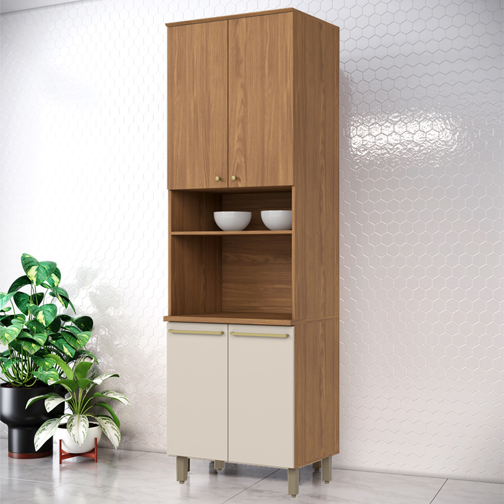 Torre Quente Forno 4P 72 cm Requinte Nature Nature Areia Henn