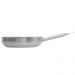 Frigideira Funda 28cm em Aço Inox com Fundo Triplo e Cabo Performance Hércules