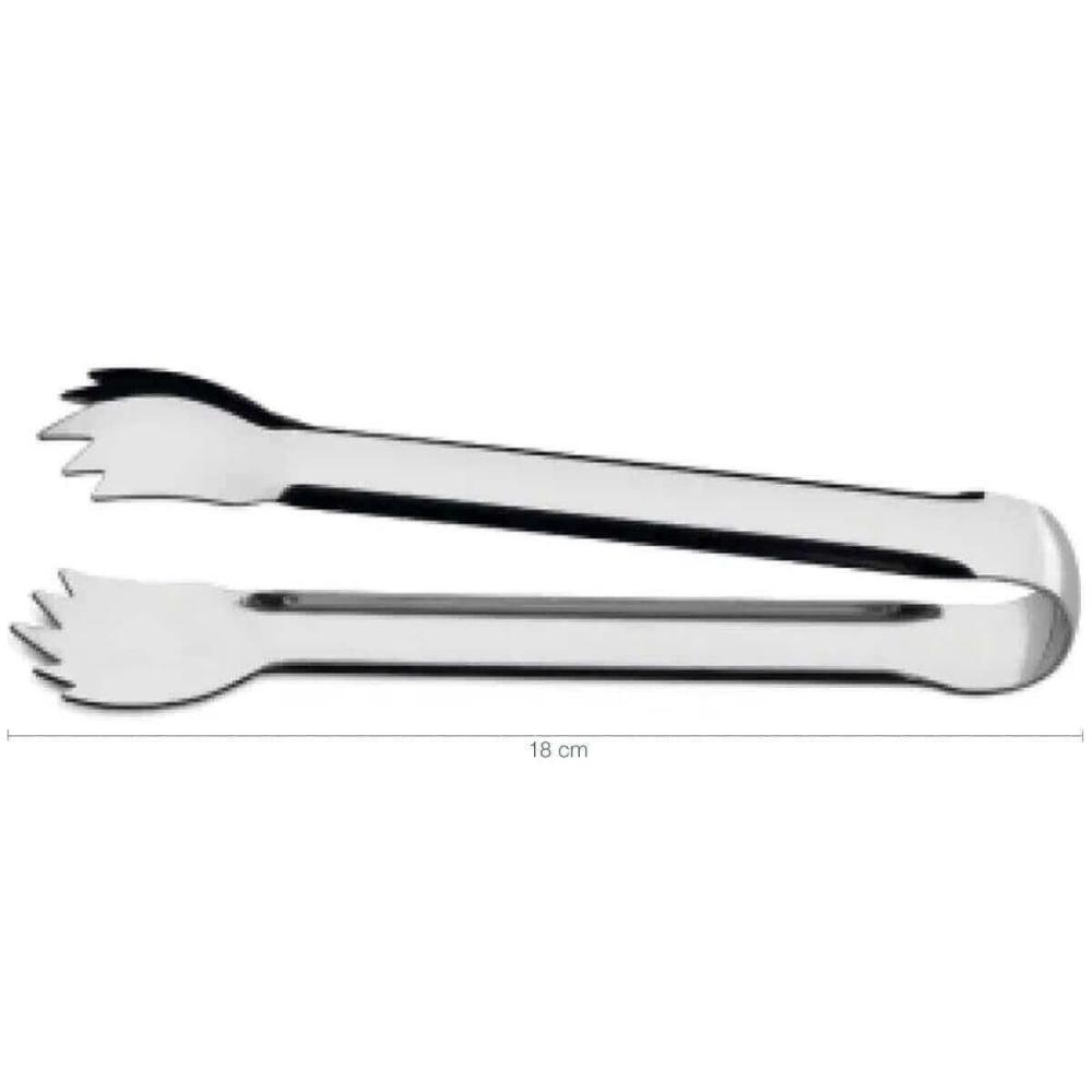 Kit 10 Pegadores Inox Gelo Frios Frutas Multiuso 18cm para Bares Restaurantes