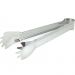 Pegador de Gelo e Frios Aço Inox com Garras 18cm Pequeno Multiuso Hercules Mundial