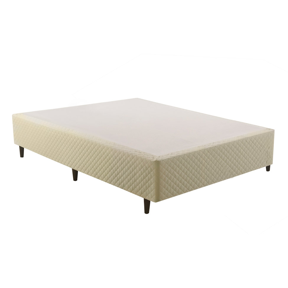 Base para Cama Box Casal Idea (28x138x188) Bege