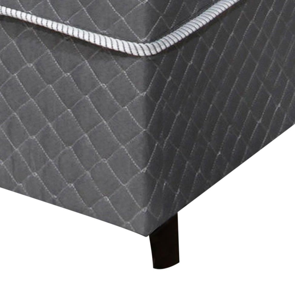 Cama Box Conjugado Uniblack Mola Bonnel Casal