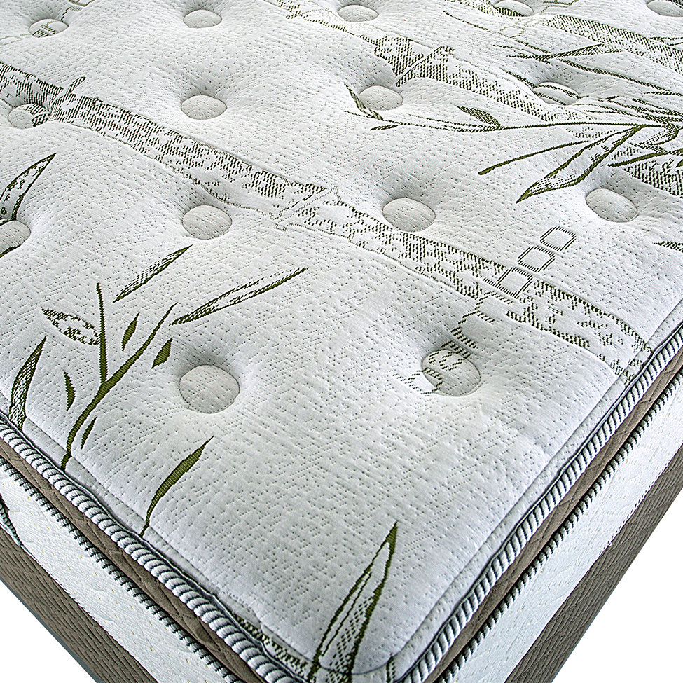 Colchão Casal Imperatore Mola Ensacada (34x138x188) Bege e Branco