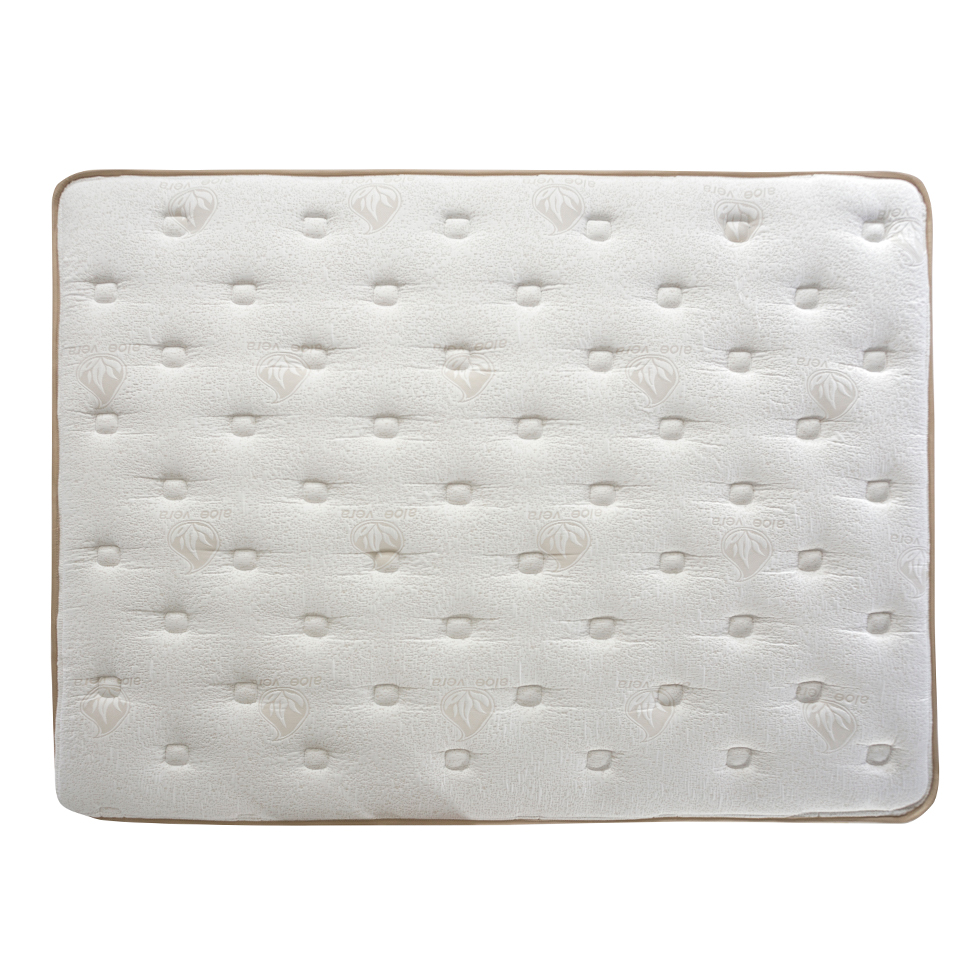 Colchão Casal Lyon Mola Maxspring (31x138x188) Bege e Branco
