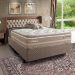 Colchão Casal Moskow Mola Maxspring (33x138x188) Marrom e Branco